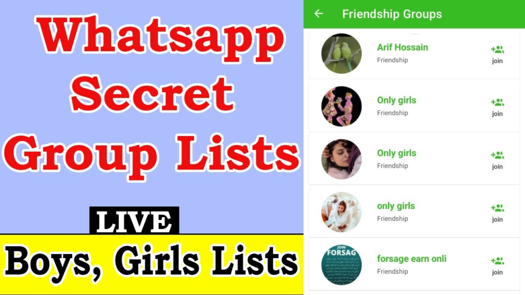 WhatsApp group links for girls and dating