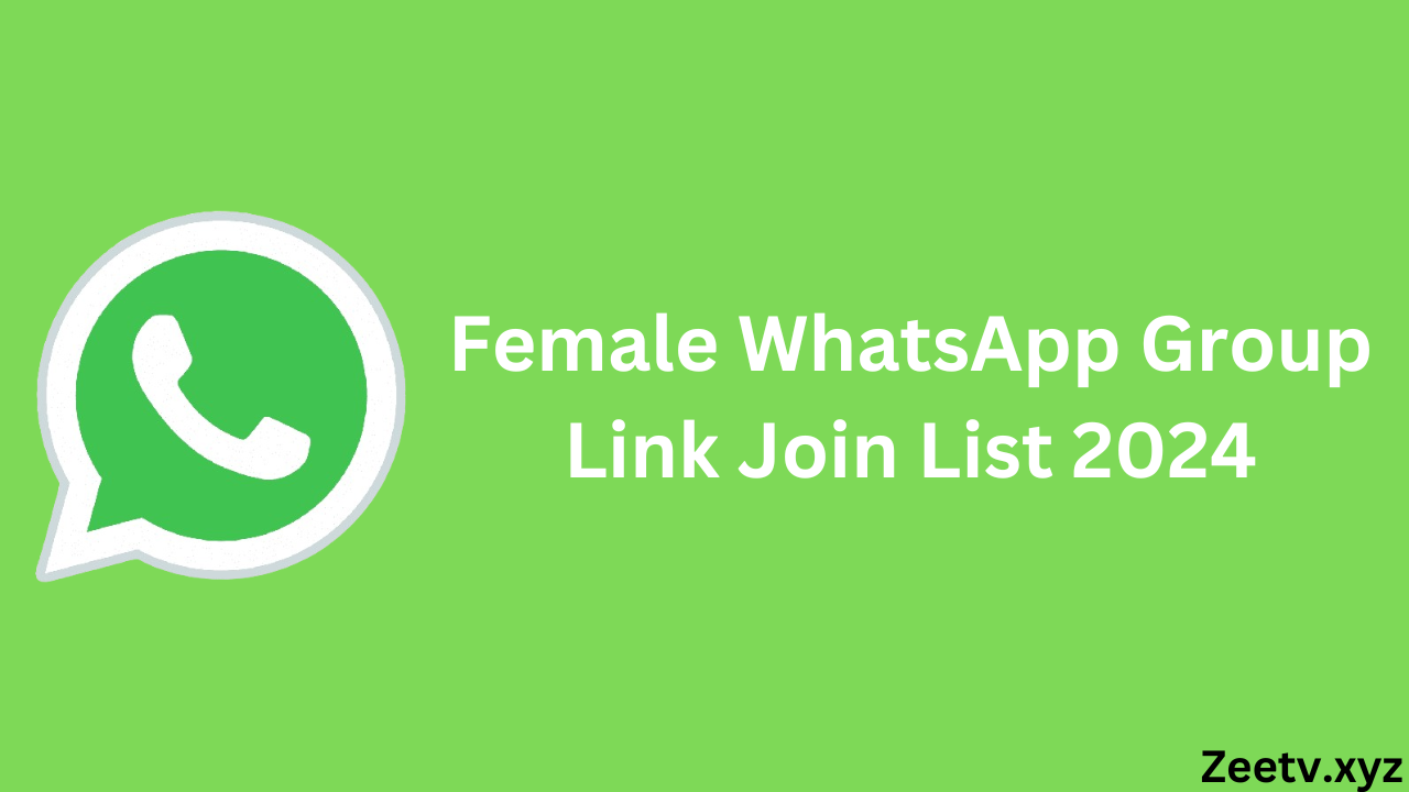 Female WhatsApp Group Link Join List 2024